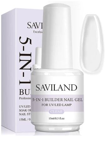 Saviland builder gel in a bottle