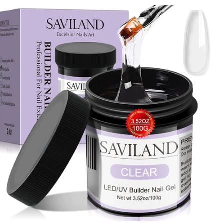 Saviland builder gel in a pot