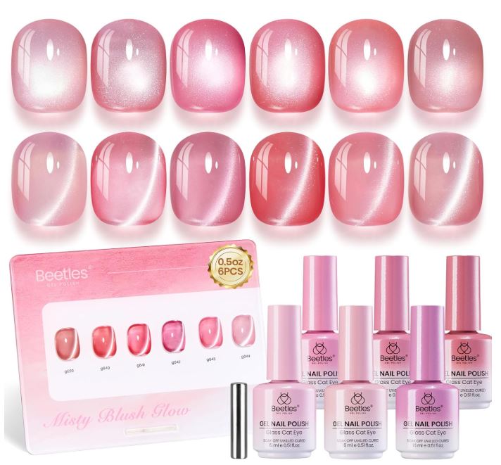 Pink Cat Eye Gel
