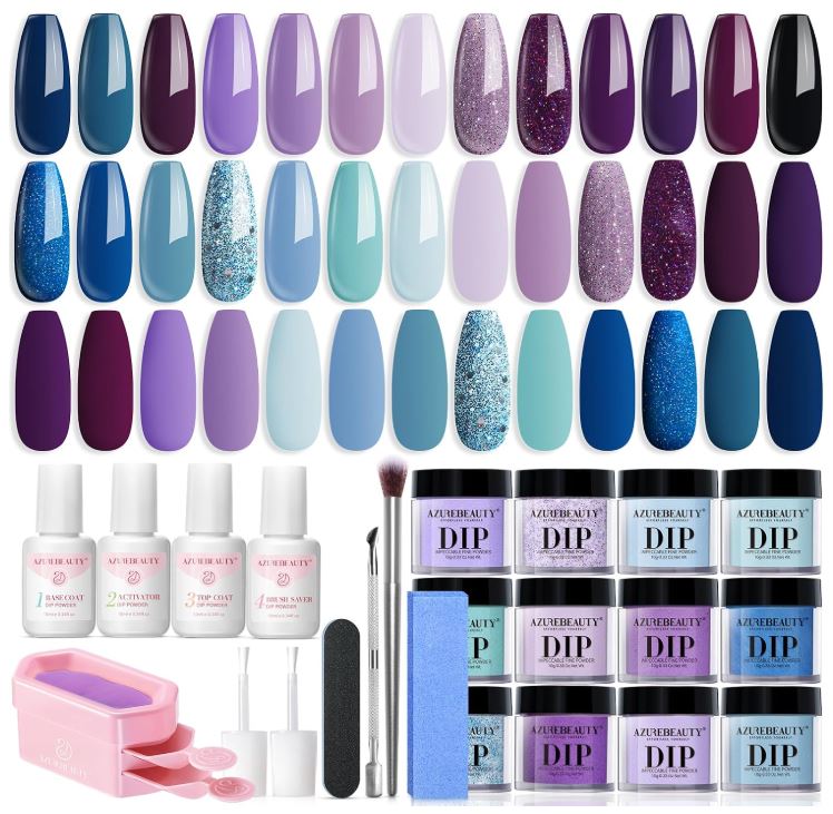 Purple & Blue Kit