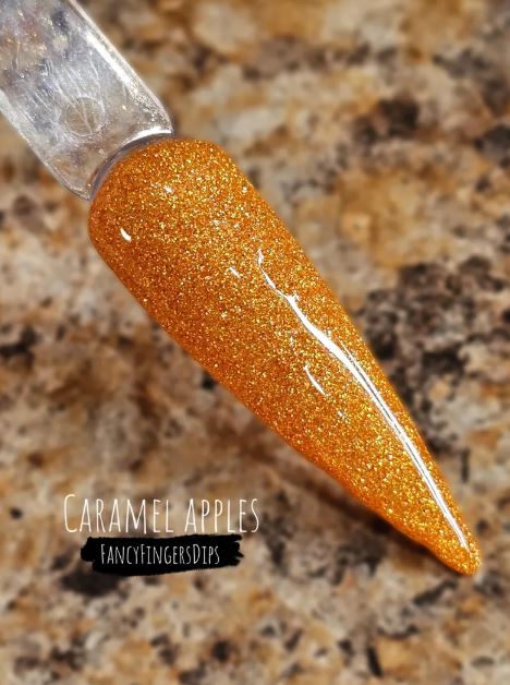 Caramel Apple Nail Dip