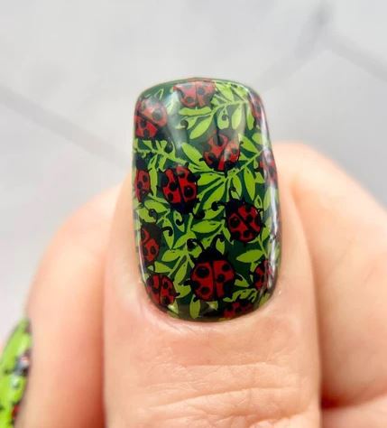 Ladybug Nails by total_nailarchy
