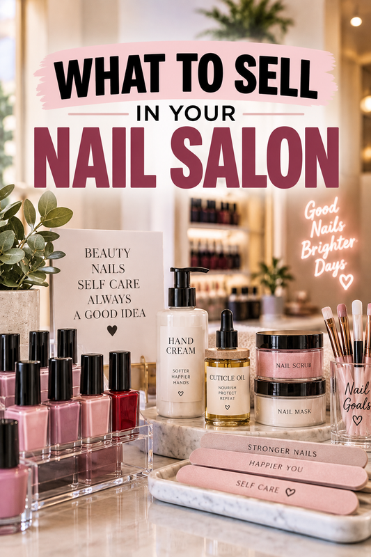 retail products for nail salon