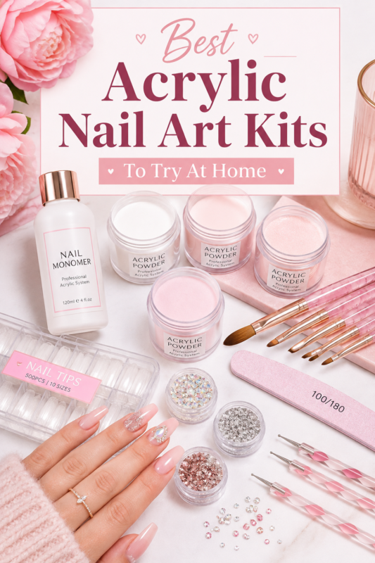Best Acrylic Nail Art Kits To Try At Home