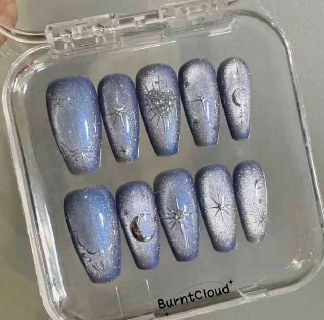 Cat Eye Press On Nails