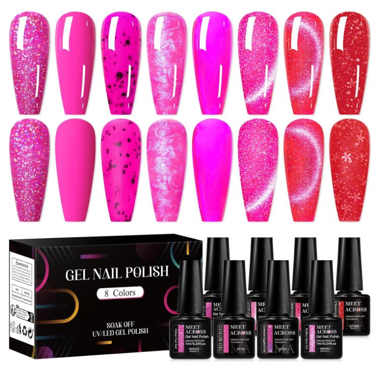 Meet Across Pink Cat Eye Gel
