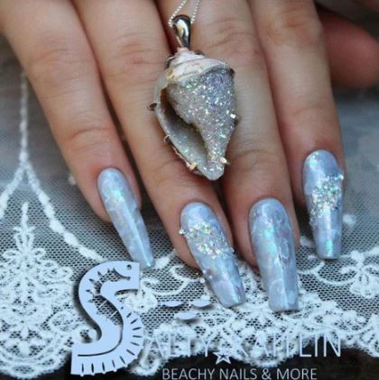 Gorgeous Druzy Nails