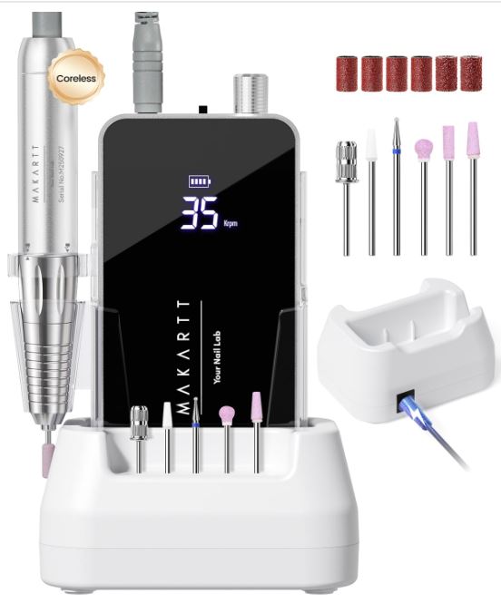 Rechargeable Nail Drill by Makartt