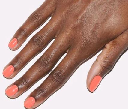 Peach Orange nail polish
