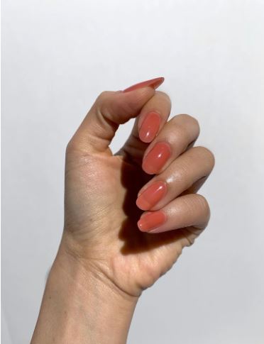 Terracotta Coral Jelly Nail Polish