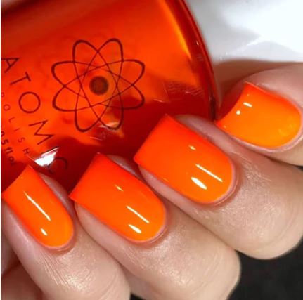 Neon Orange Nail Polish