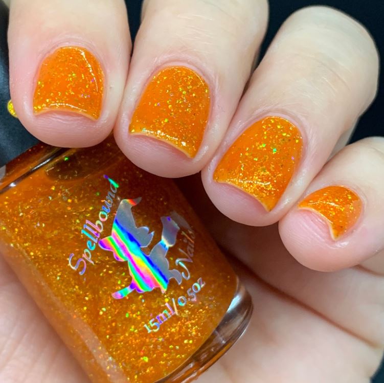 Orange Jelly Nail Polish