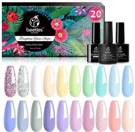 Butterfly Themed Nail Gels