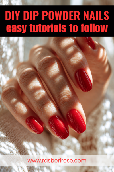 nail dip powder tutorials