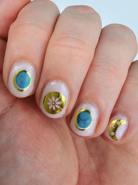Cute Geode Nails