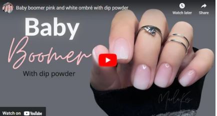 How To Do Baby Boomer Ombre Dip Powder Nails