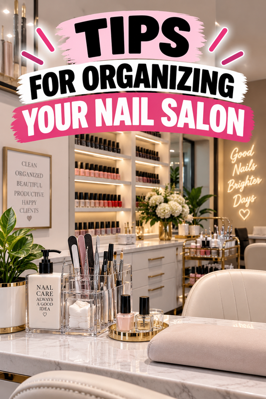 tips for organizing a nail salon