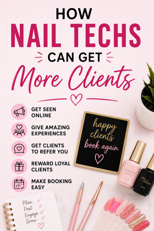 how nail techs can get more sales