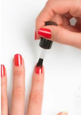 Let your nails air dry for a few minutes