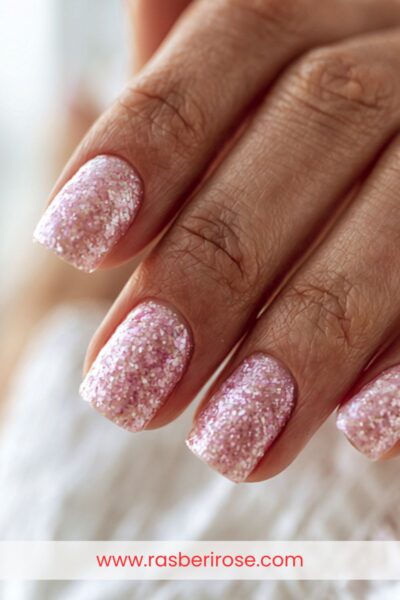 best glitter acrylic nails