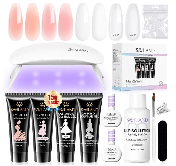 Saviland Poly Gel Starter Set