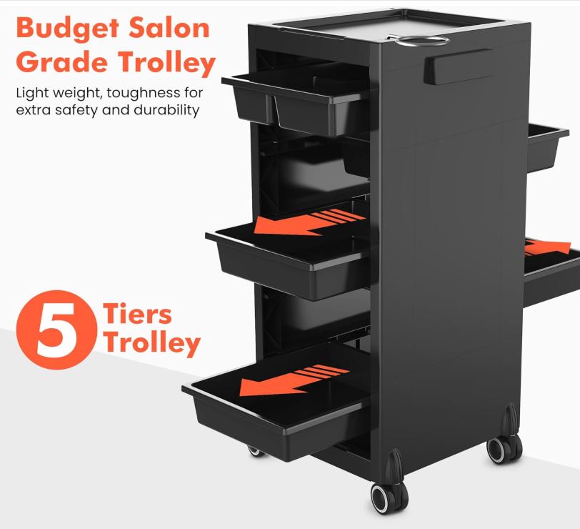 TASALON Salon Trolley Cart