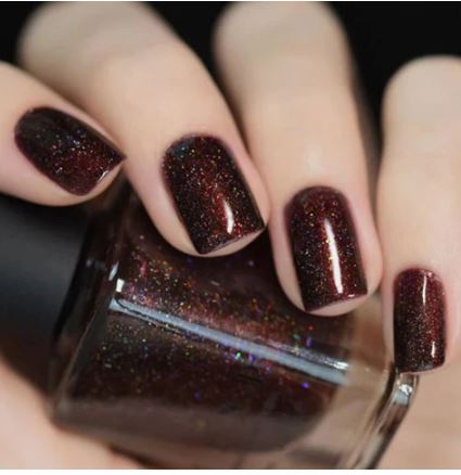 Overnight Bag brown nail polish