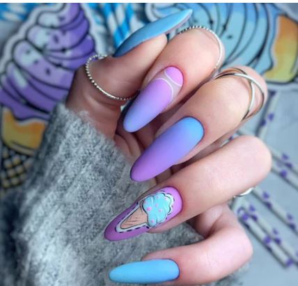 Aangelica ice cream Nails