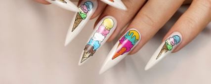 Ice Cream Nail Ideas