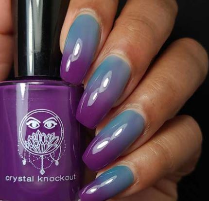 Color Changing Teal To Purple