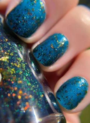 Teal Jelly Polish