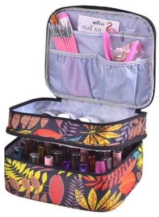 FLORAL nail polish case