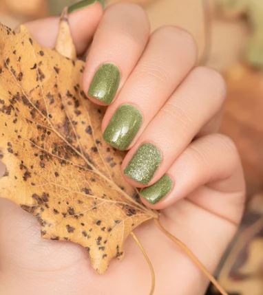 Green September Nails