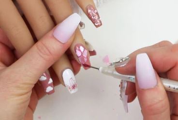 Unicorn Nail Art Idea Tutorial With Gel Polish step 12