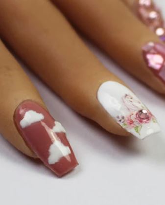 Unicorn Nail Art Idea