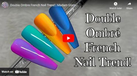 Double Ombre Nails by Natalie Mugridge