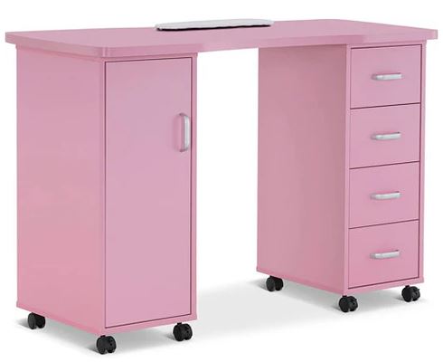 Manicure Tables: pink