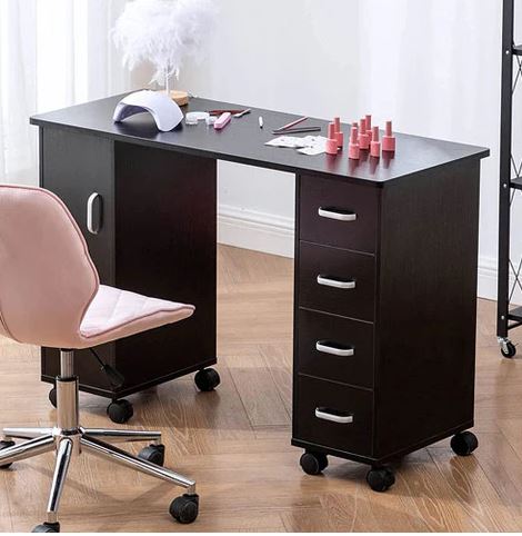 Manicure Tables with drawers