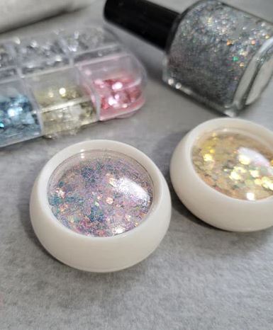 DIY Glitter Nail Polish