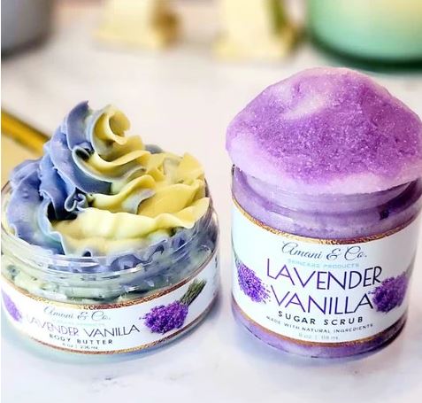 Amani & Co Lavender Vanilla Gift Set