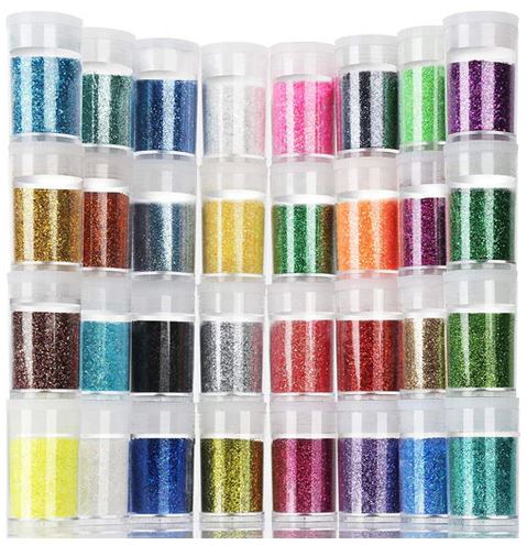 Fine Nail Art Glitter Set