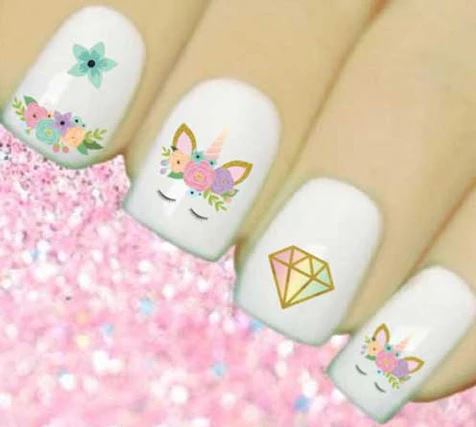 Full Color Water Nail Decals