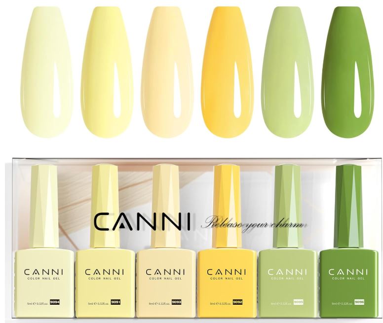 Yellow Gel Polish Kit