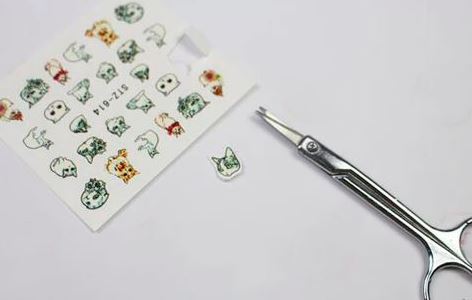 water nail decal tutorial