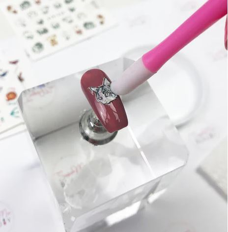 waterslide nail decal tutorial