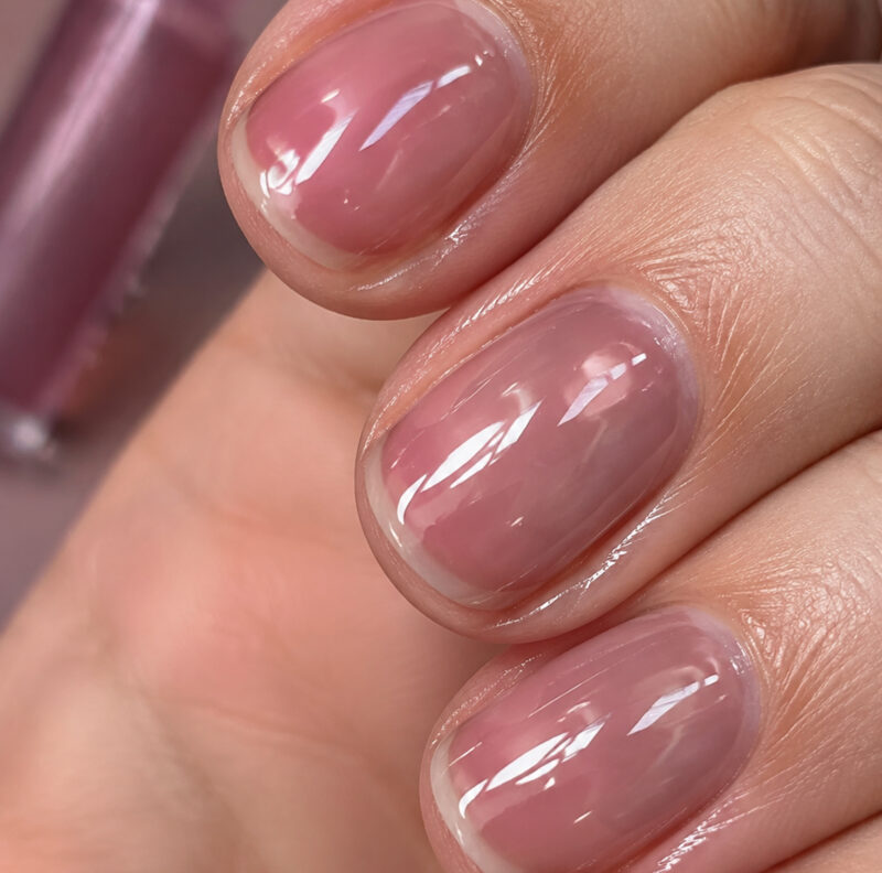 Colorful Lip Gloss Nail Ideas